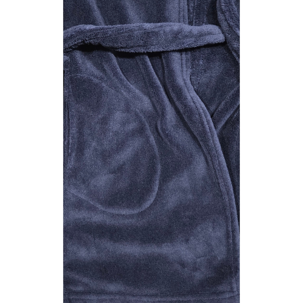 BABY GAP Dark Blue Hooded Robe - Picture 3 of 5